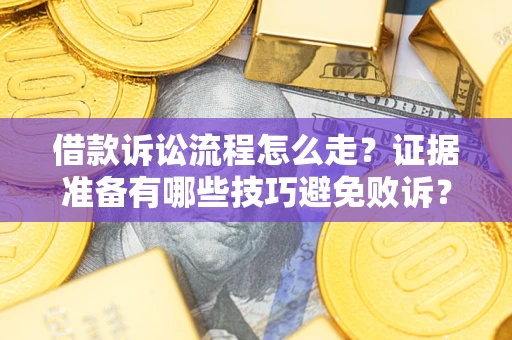 武汉借款诉讼流程怎么走？证据准备有哪些技巧避免败诉？
