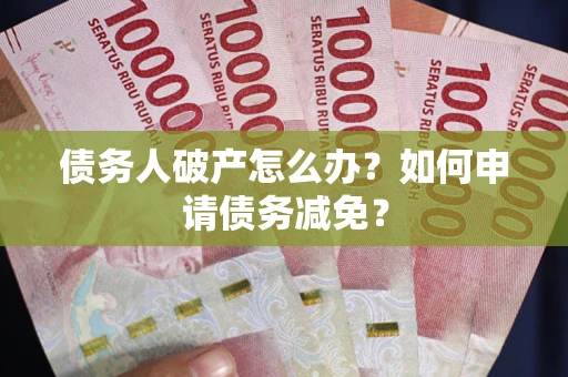 武汉债务人破产怎么办？如何申请债务减免？