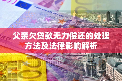 武汉父亲欠贷款无力偿还的处理方法及法律影响解析