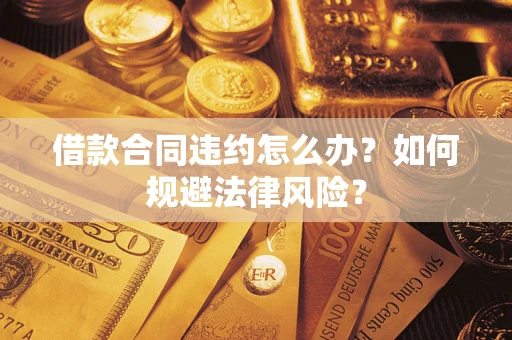 武汉借款合同违约怎么办？如何规避法律风险？